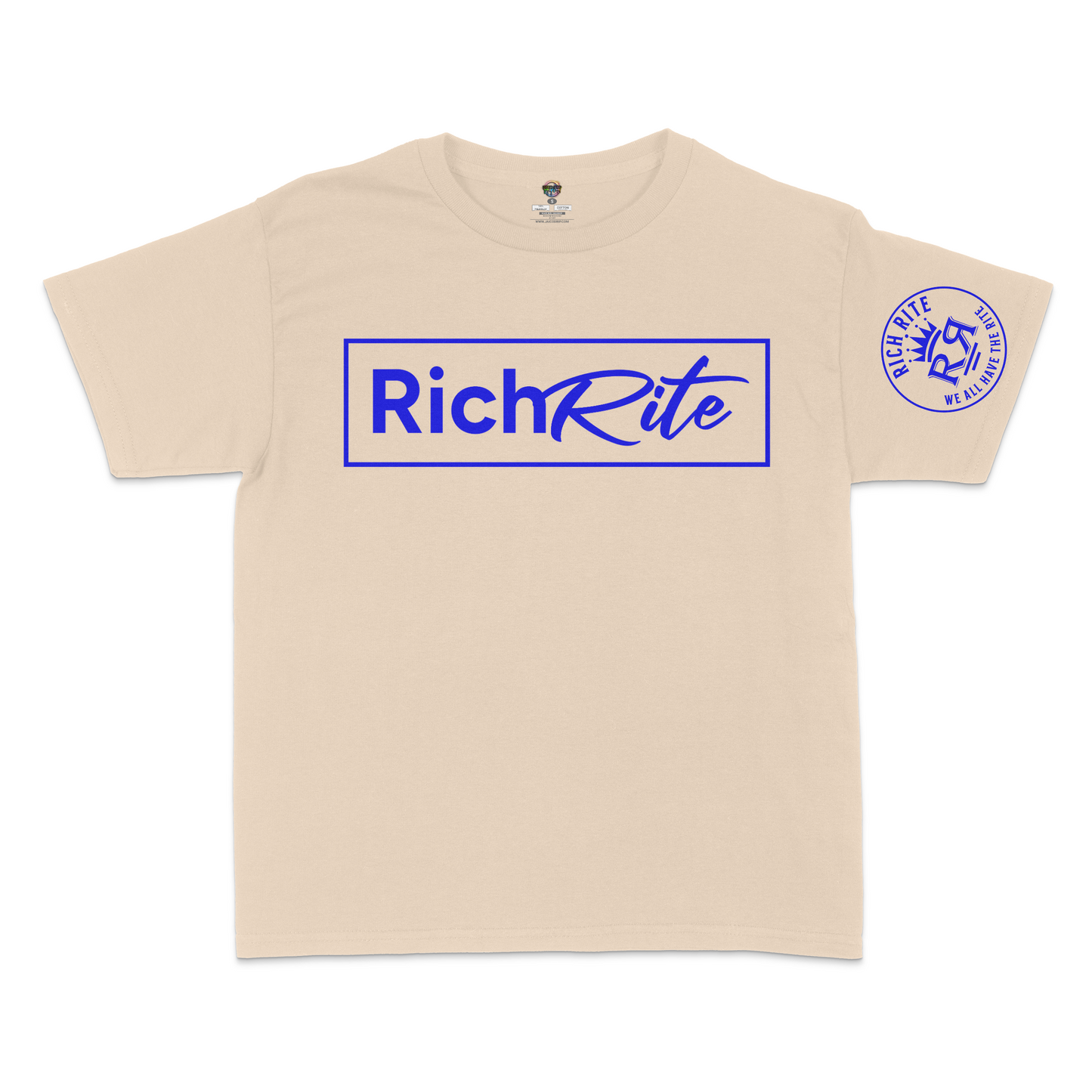 Rich Rite Blue Logo Kid's Unisex Tshirt