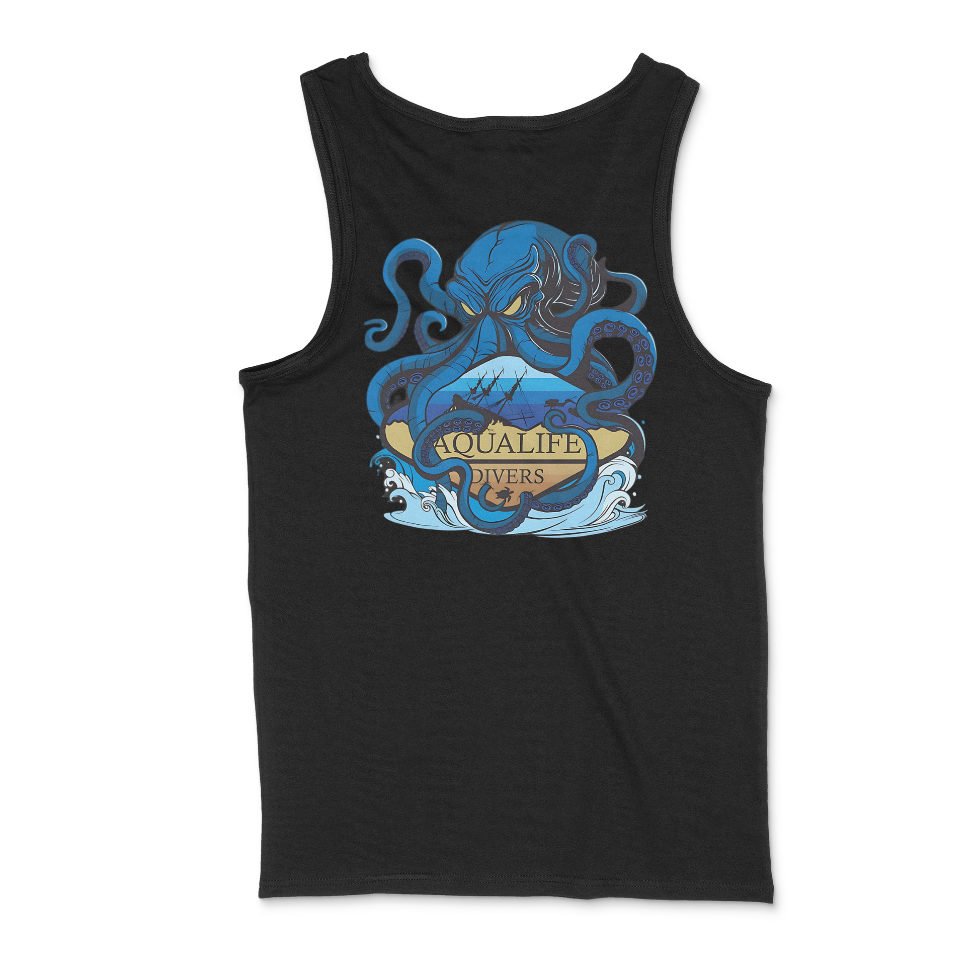 AquaLife Divers Front and Back Logo Unisex Tank