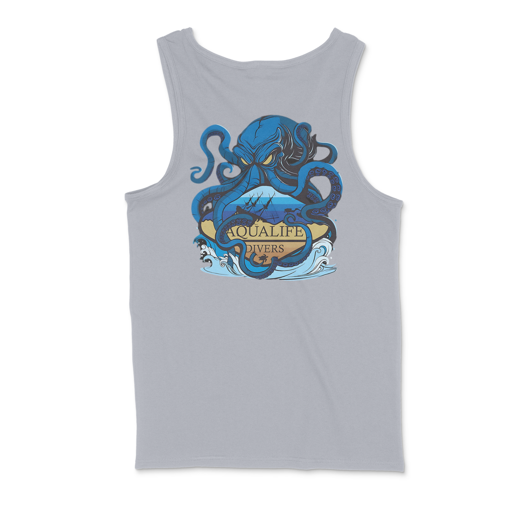AquaLife Divers Front and Back Logo Unisex Tank