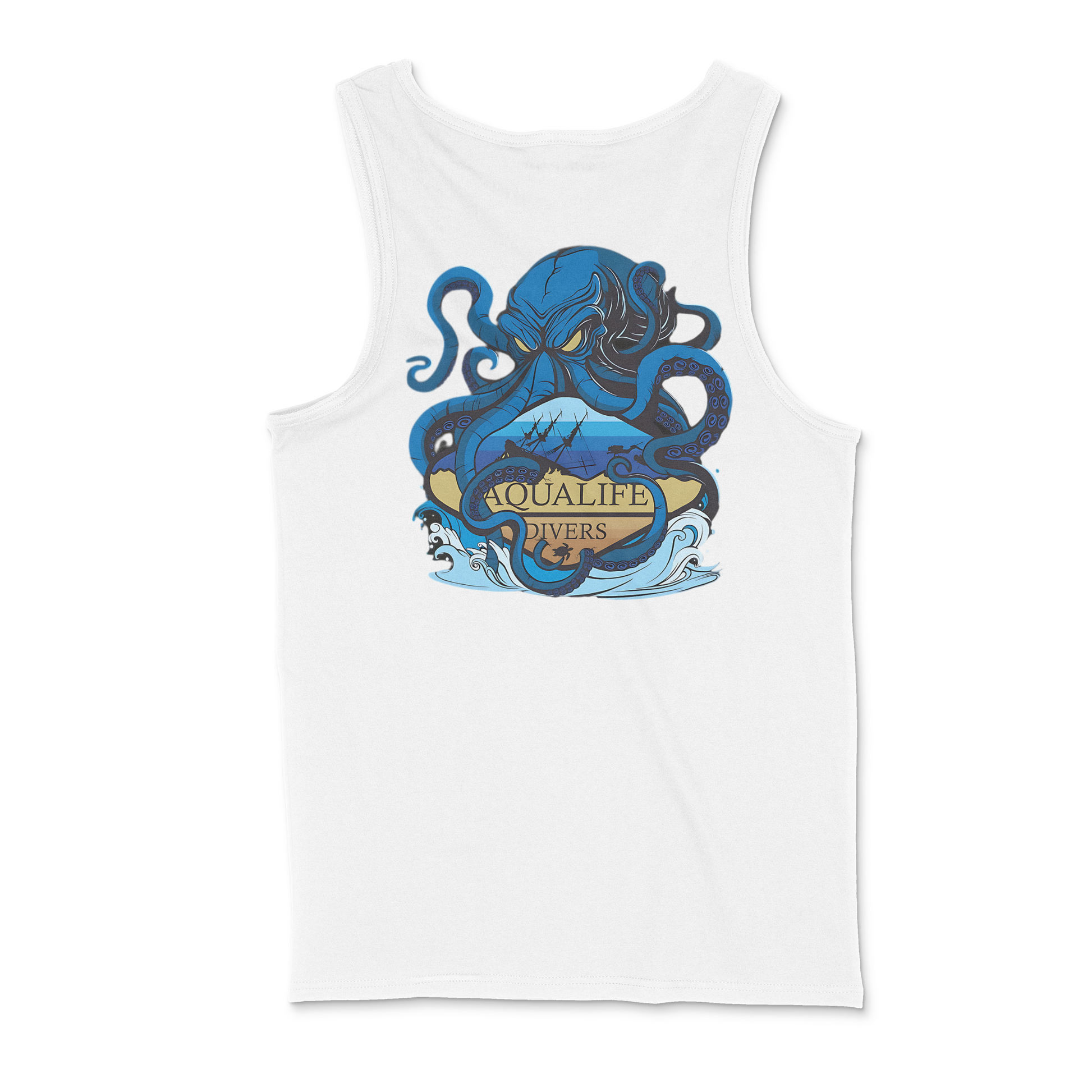 AquaLife Divers Front and Back Logo Unisex Tank