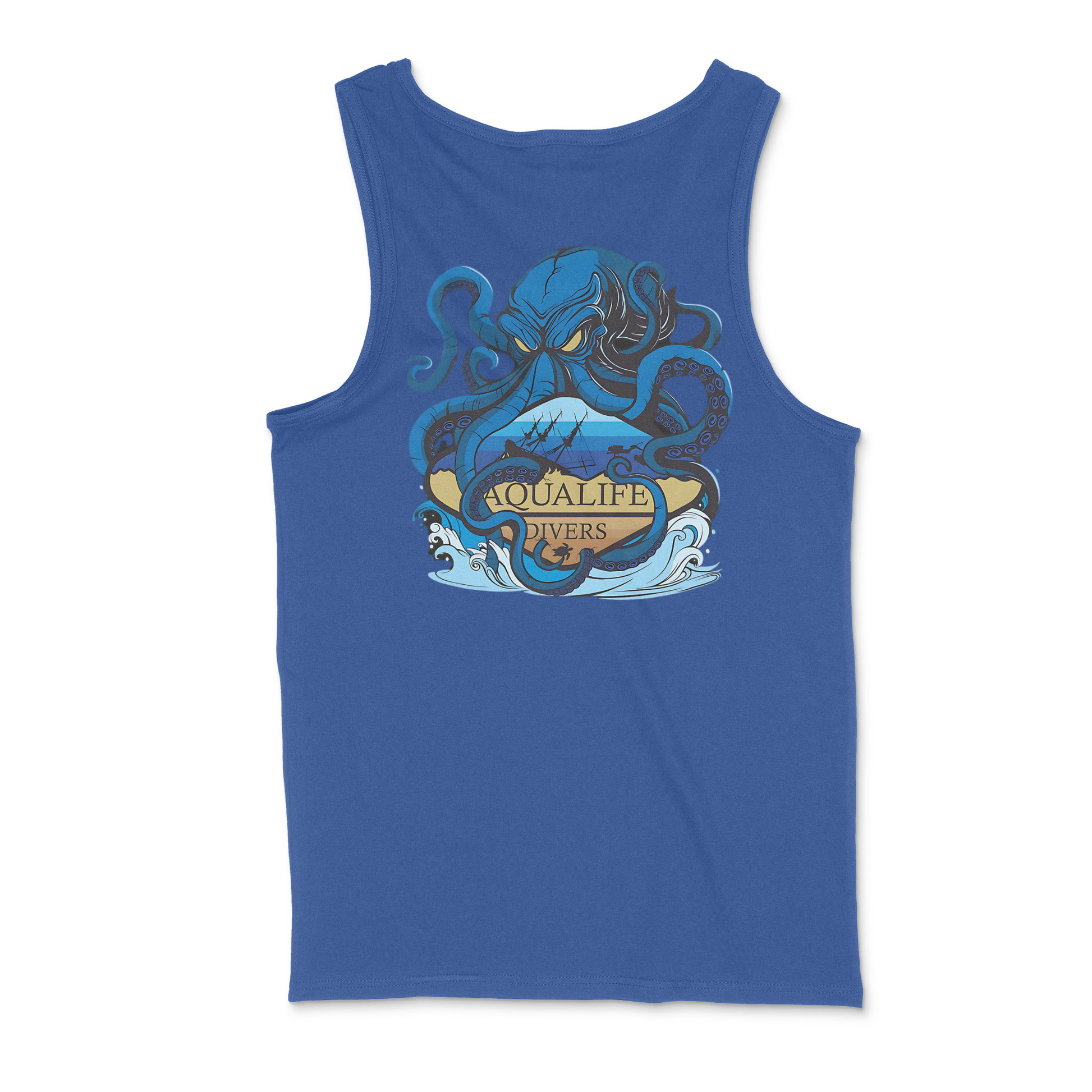 AquaLife Divers Front and Back Logo Unisex Tank