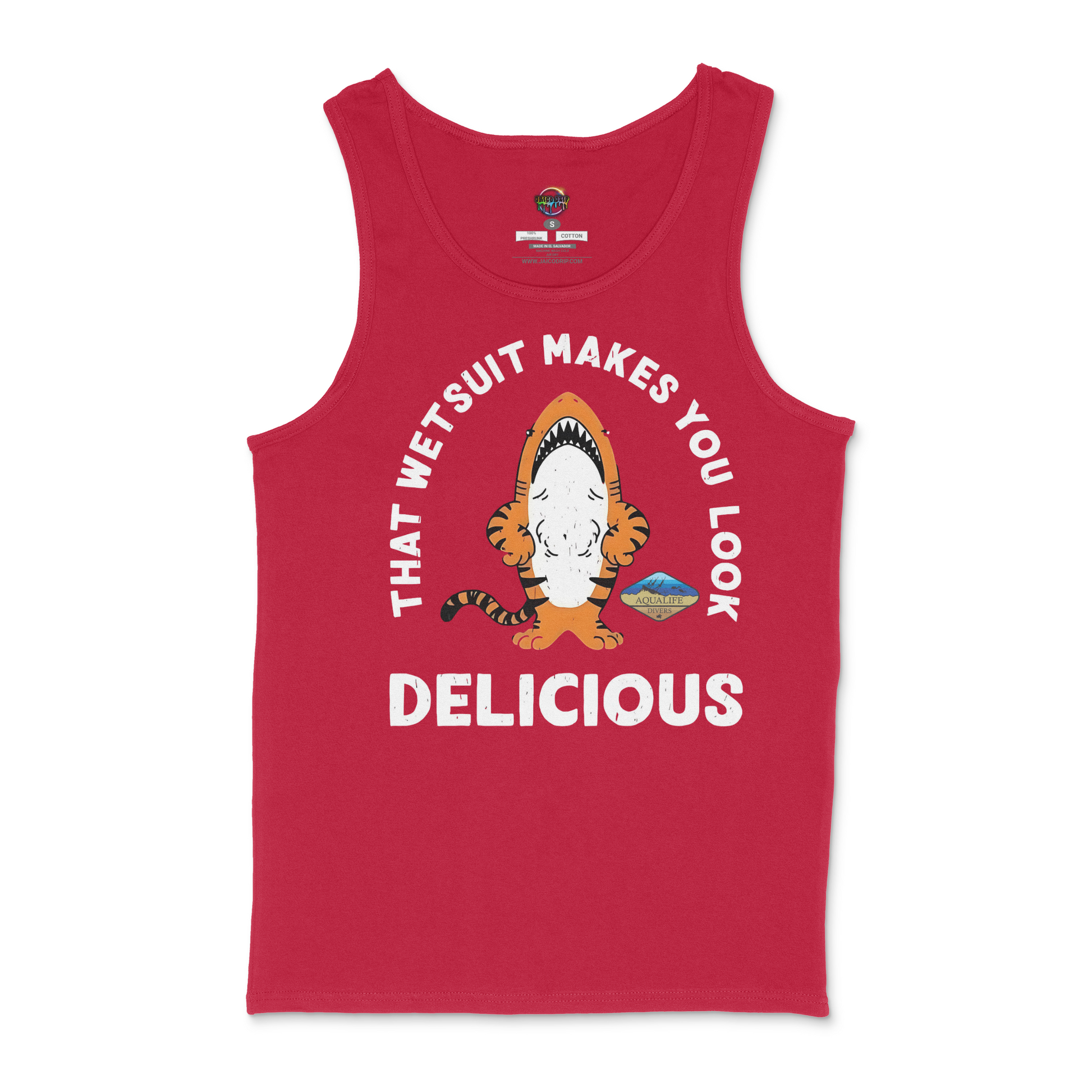 That Wet Suit Makes You Look Delicious AquaLife Divers Unisex Tank