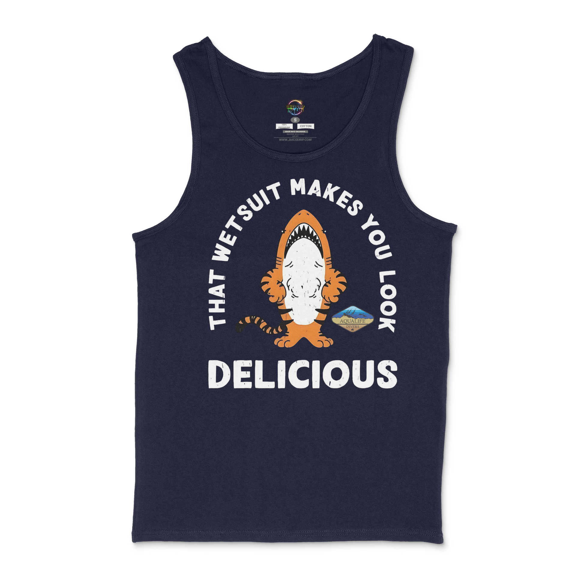 That Wet Suit Makes You Look Delicious AquaLife Divers Unisex Tank