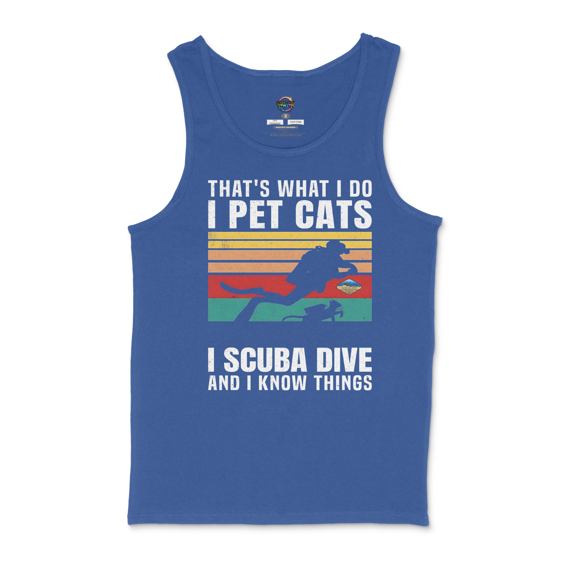 That's What I Do AquaLife Divers Unisex Tank