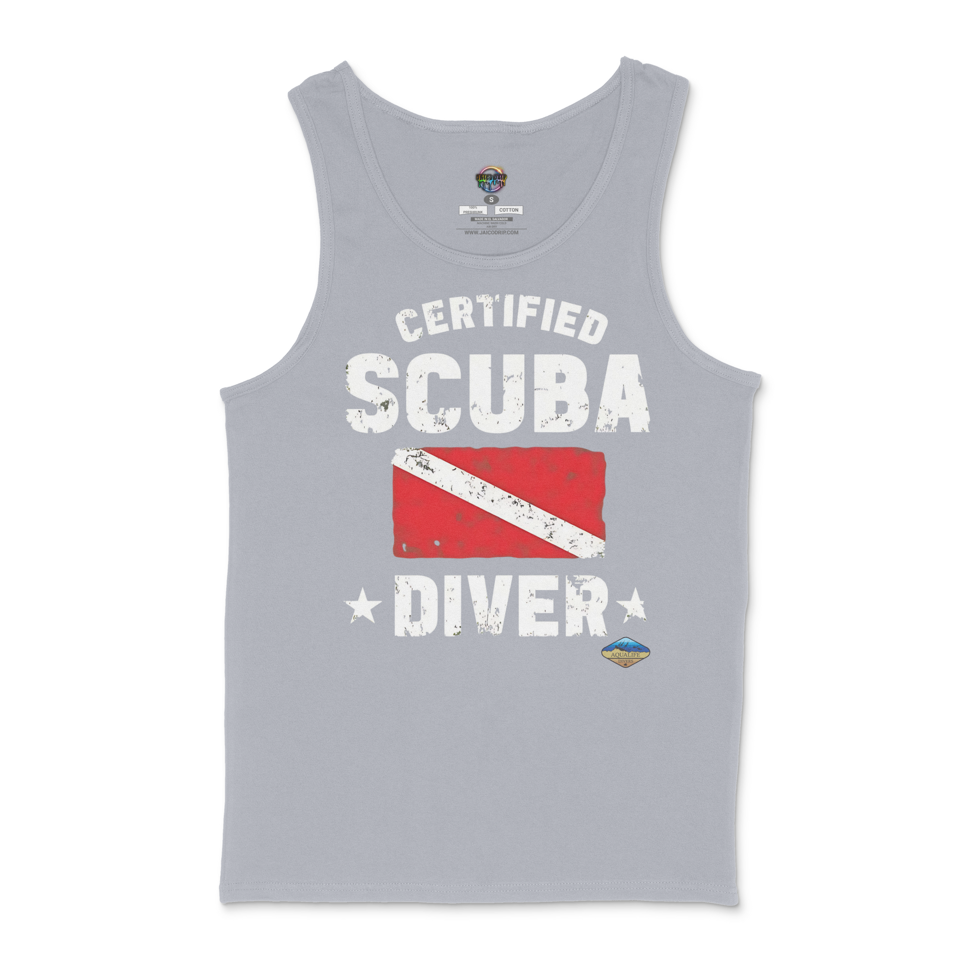 Certified Scuba Diver AquaLife Divers Unisex Tank
