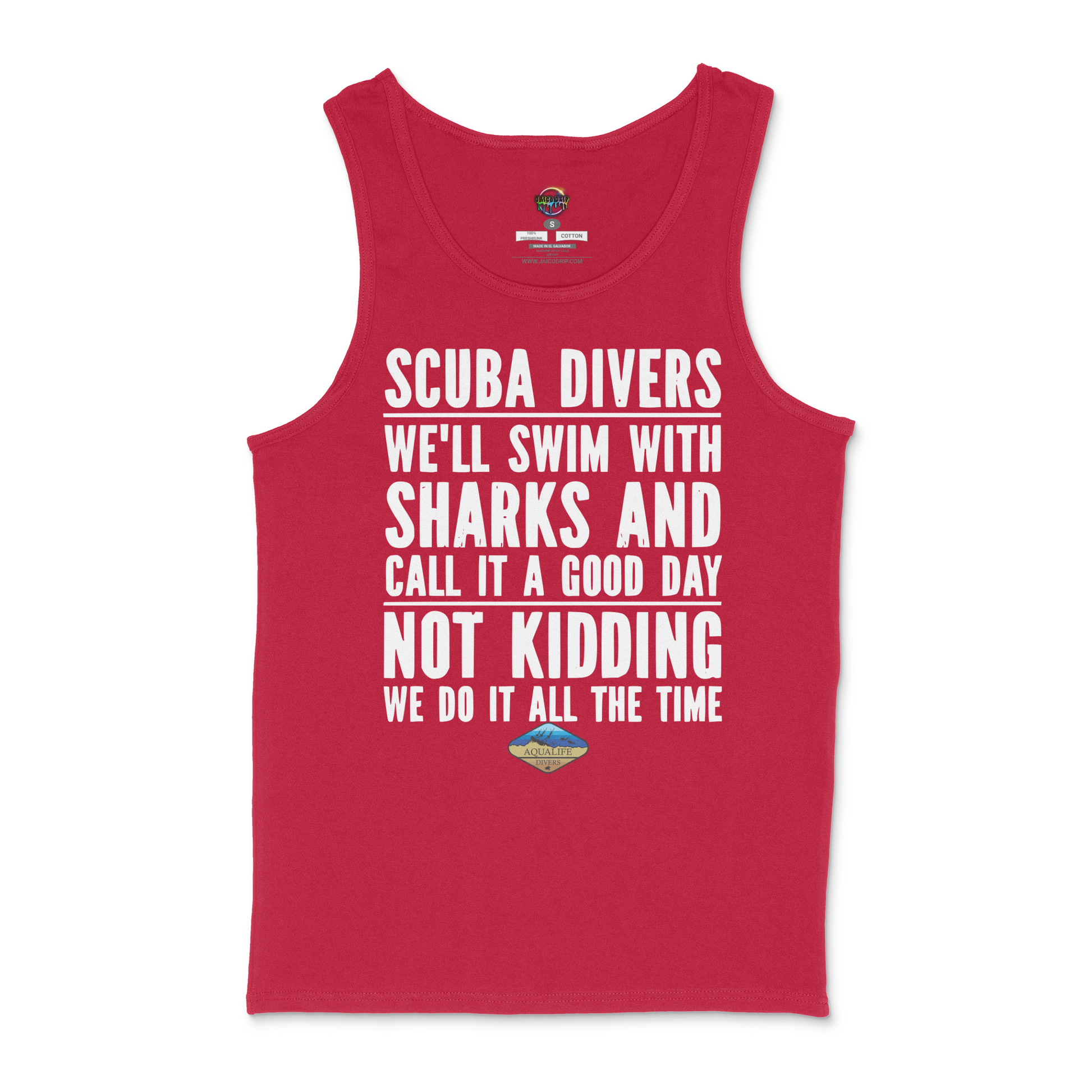 Scuba Divers AquaLife Divers Unisex Tank