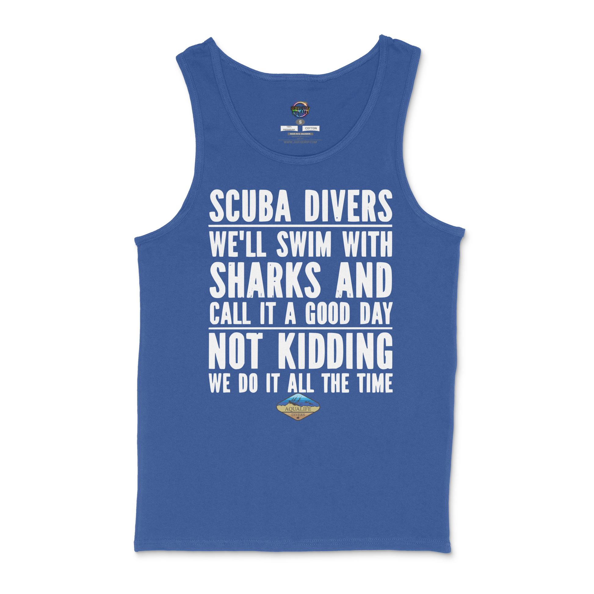Scuba Divers AquaLife Divers Unisex Tank