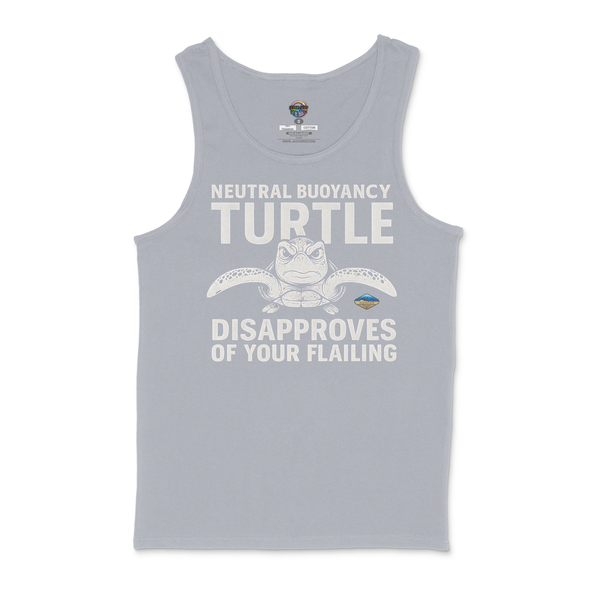 Neutral Buoyancy Turtle AquaLife Divers Unisex Tank