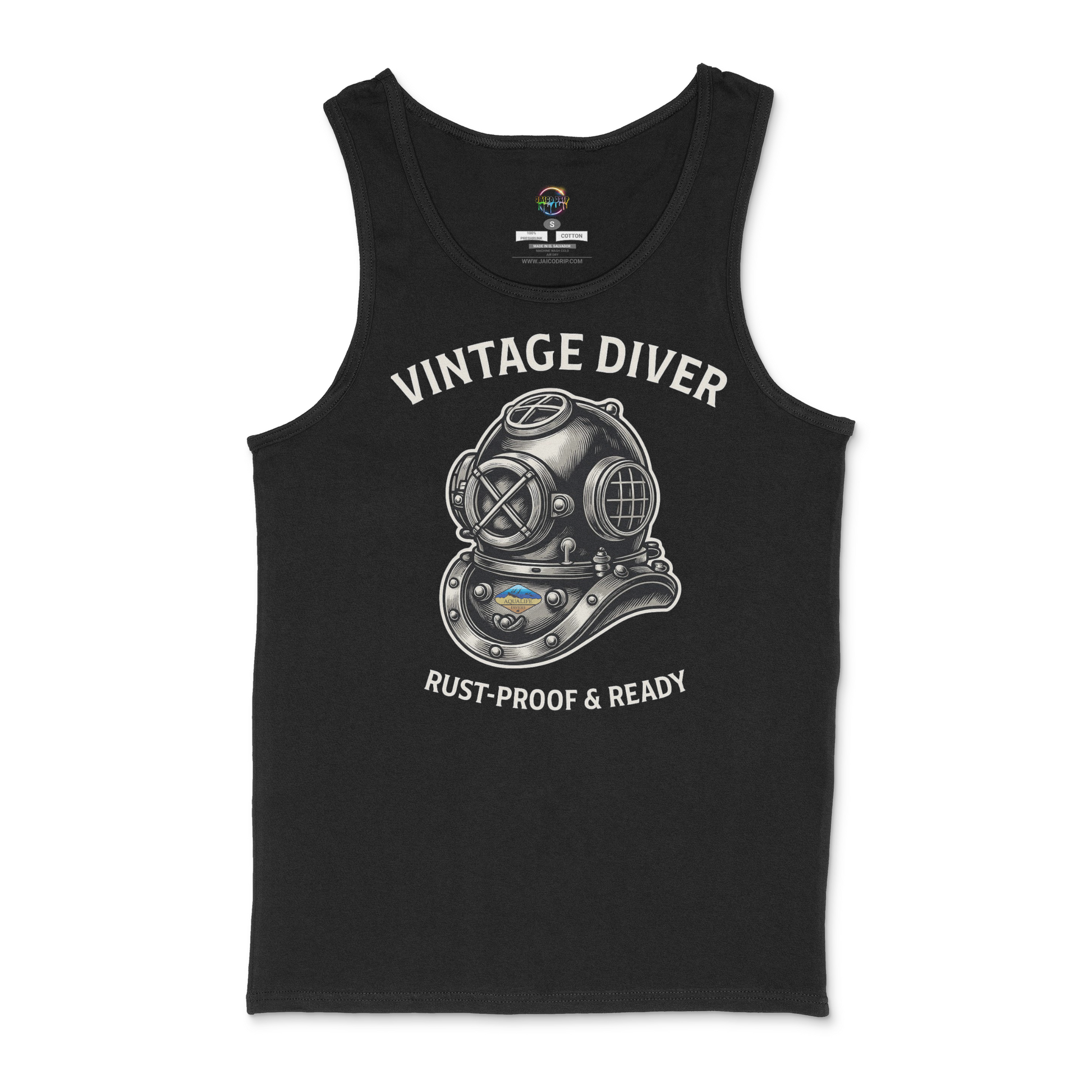 Vintage Diver AquaLife Divers Unisex Tank