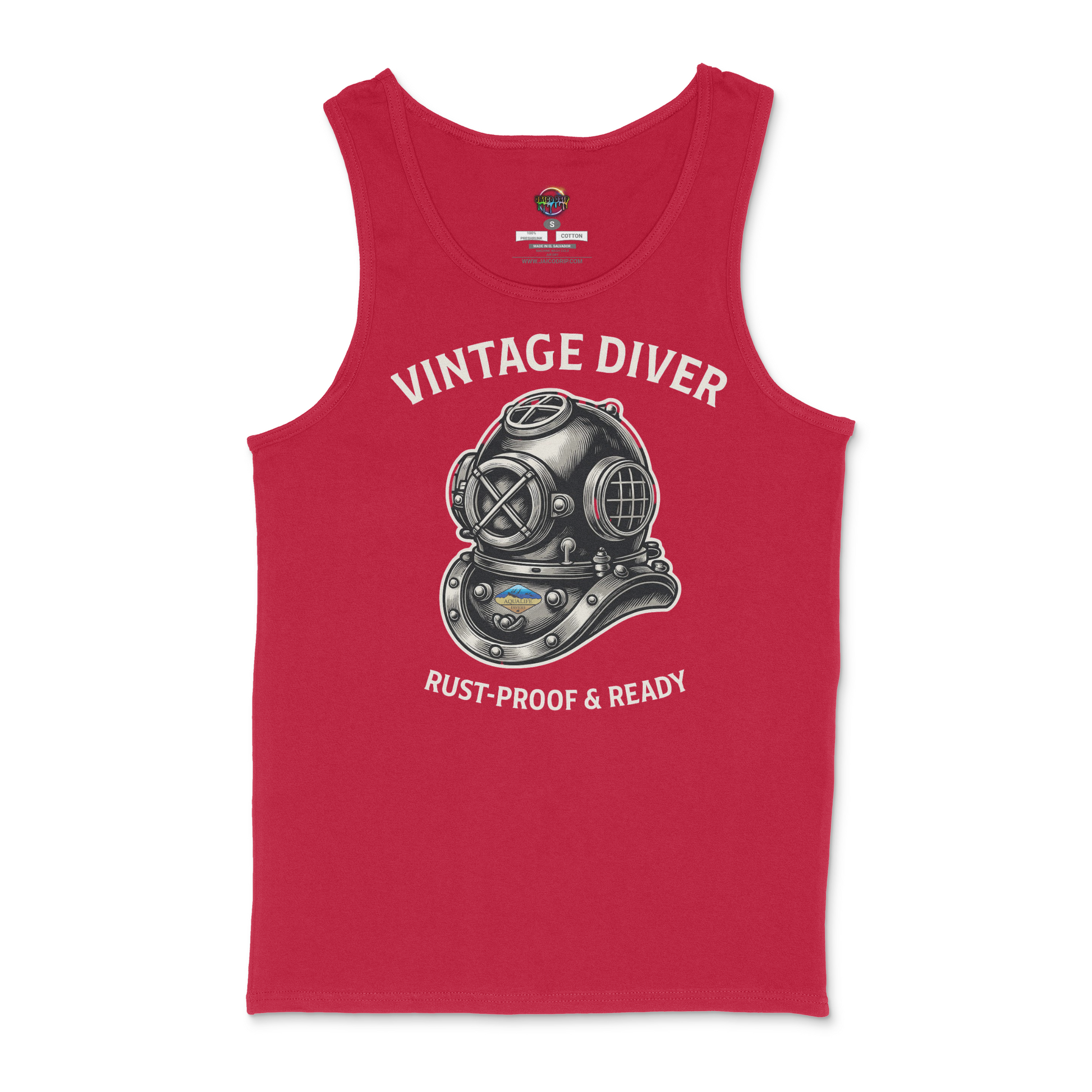 Vintage Diver AquaLife Divers Unisex Tank