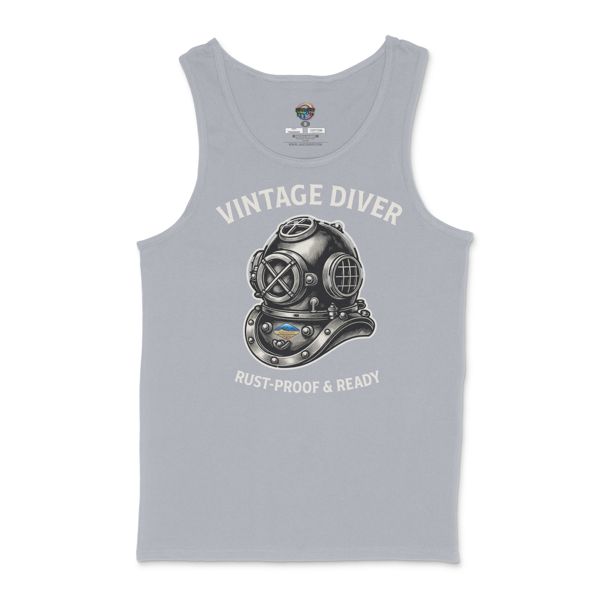 Vintage Diver AquaLife Divers Unisex Tank