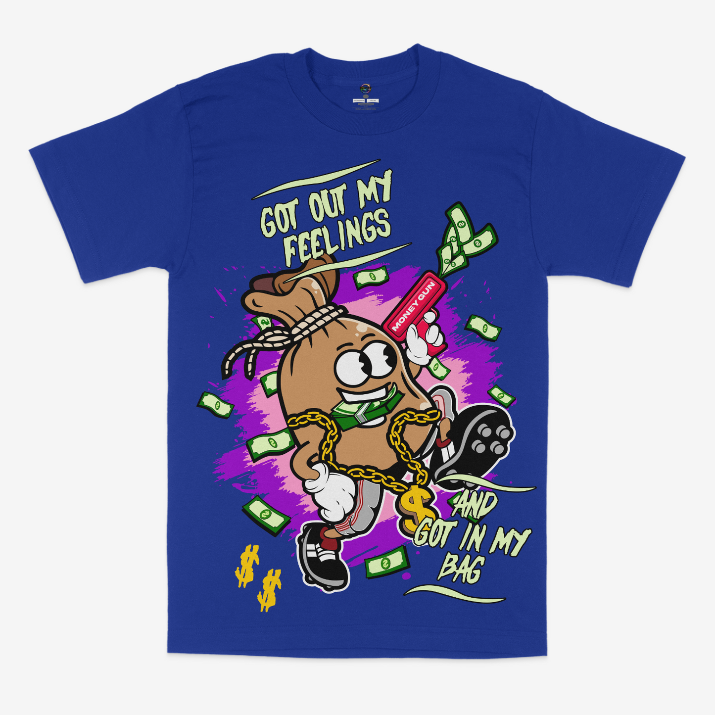 Got Out My Feelings and Got In My Bag Graphic Unisex T-shirt