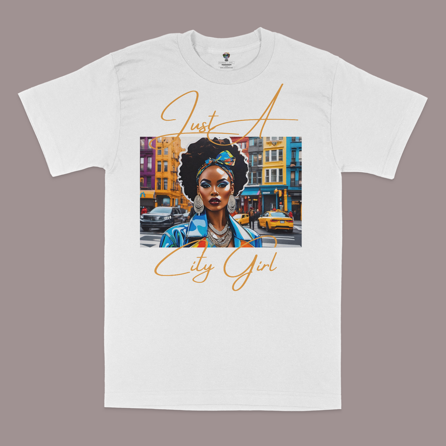 Just A City Girl Graphic Unisex T-shirt