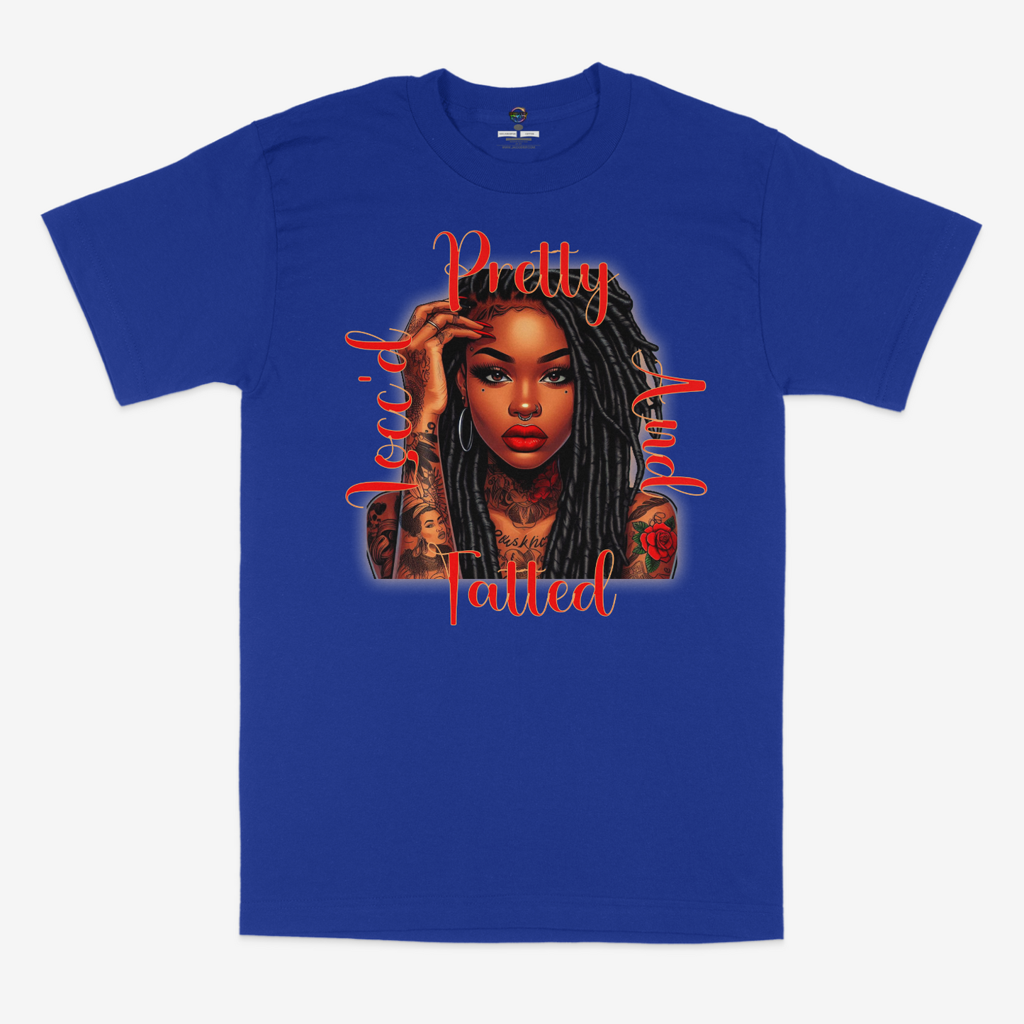 Pretty Locc'd and Tatted Unisex T-Shirt