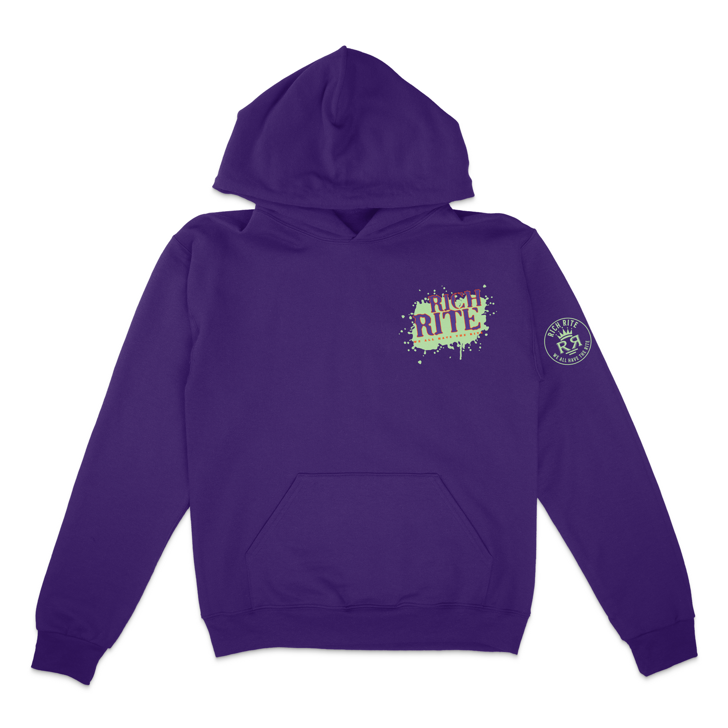 Rich Rite Color Splash Unisex Hoodie