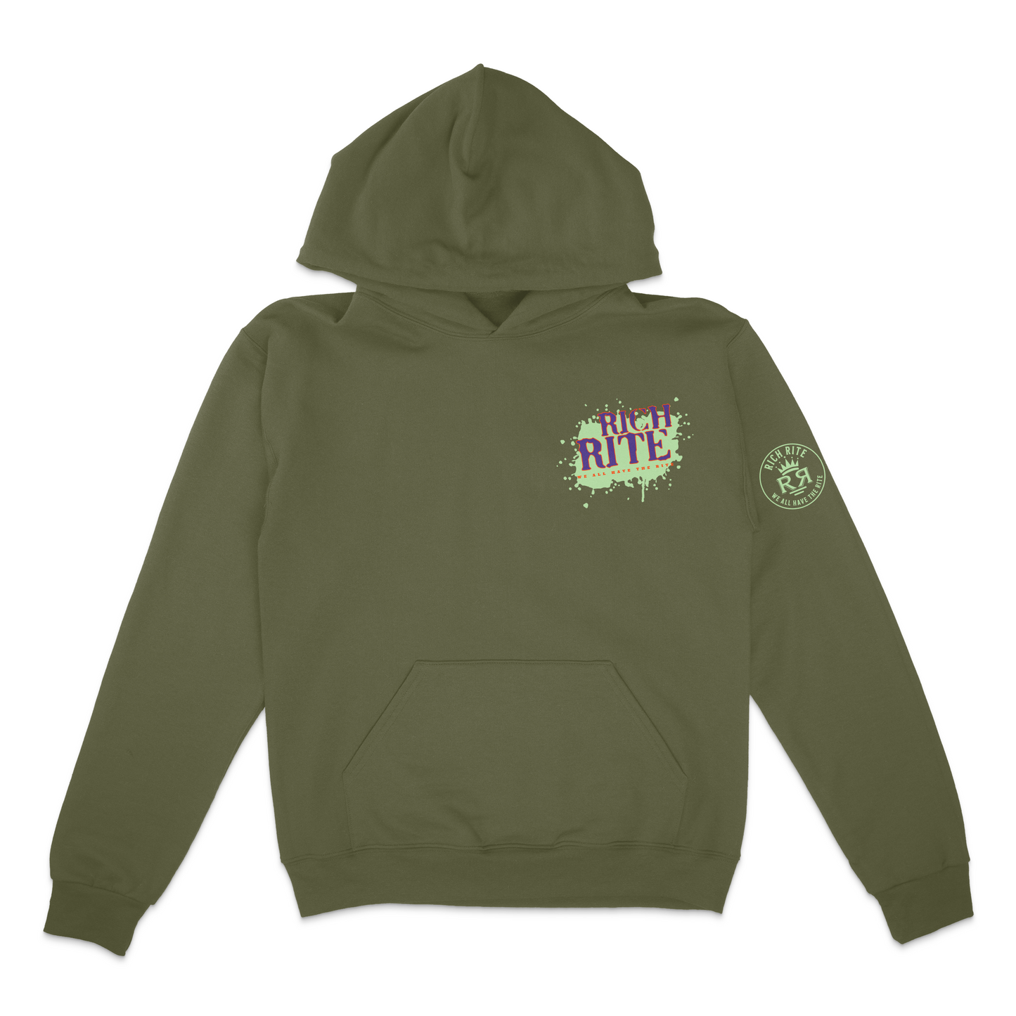 Rich Rite Color Splash Unisex Hoodie