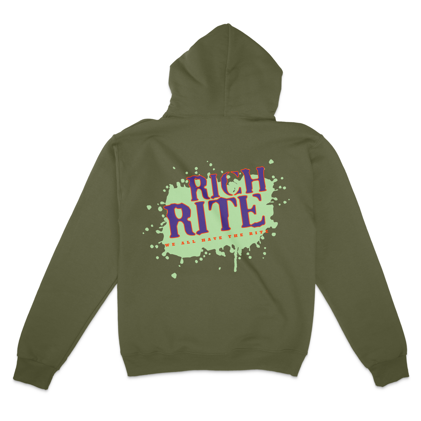 Rich Rite Color Splash Unisex Hoodie