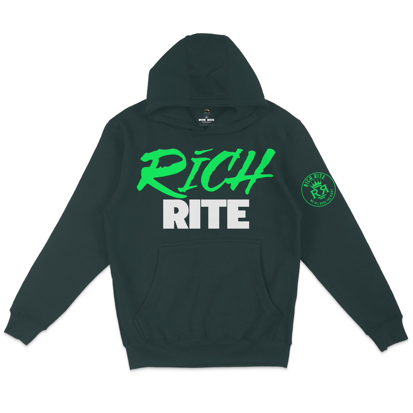 Rich Rite Lime Logo Unisex Hoodie