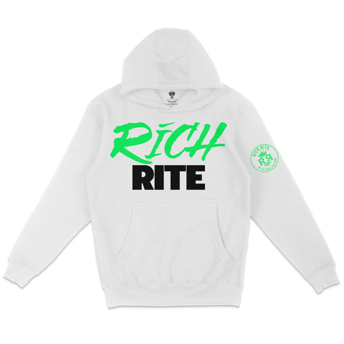 Rich Rite Lime Logo Unisex Hoodie