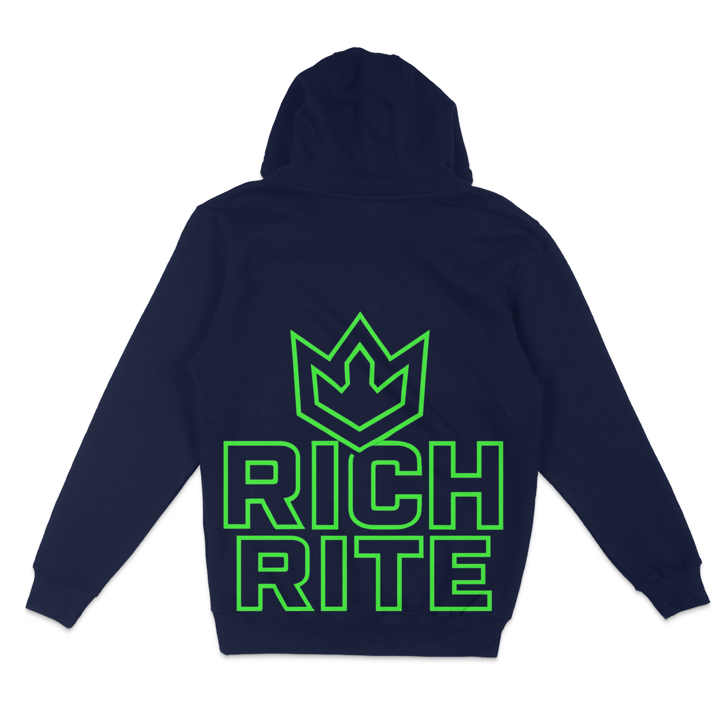 Rich Rite Crown Front and Back Unisex Hoodie