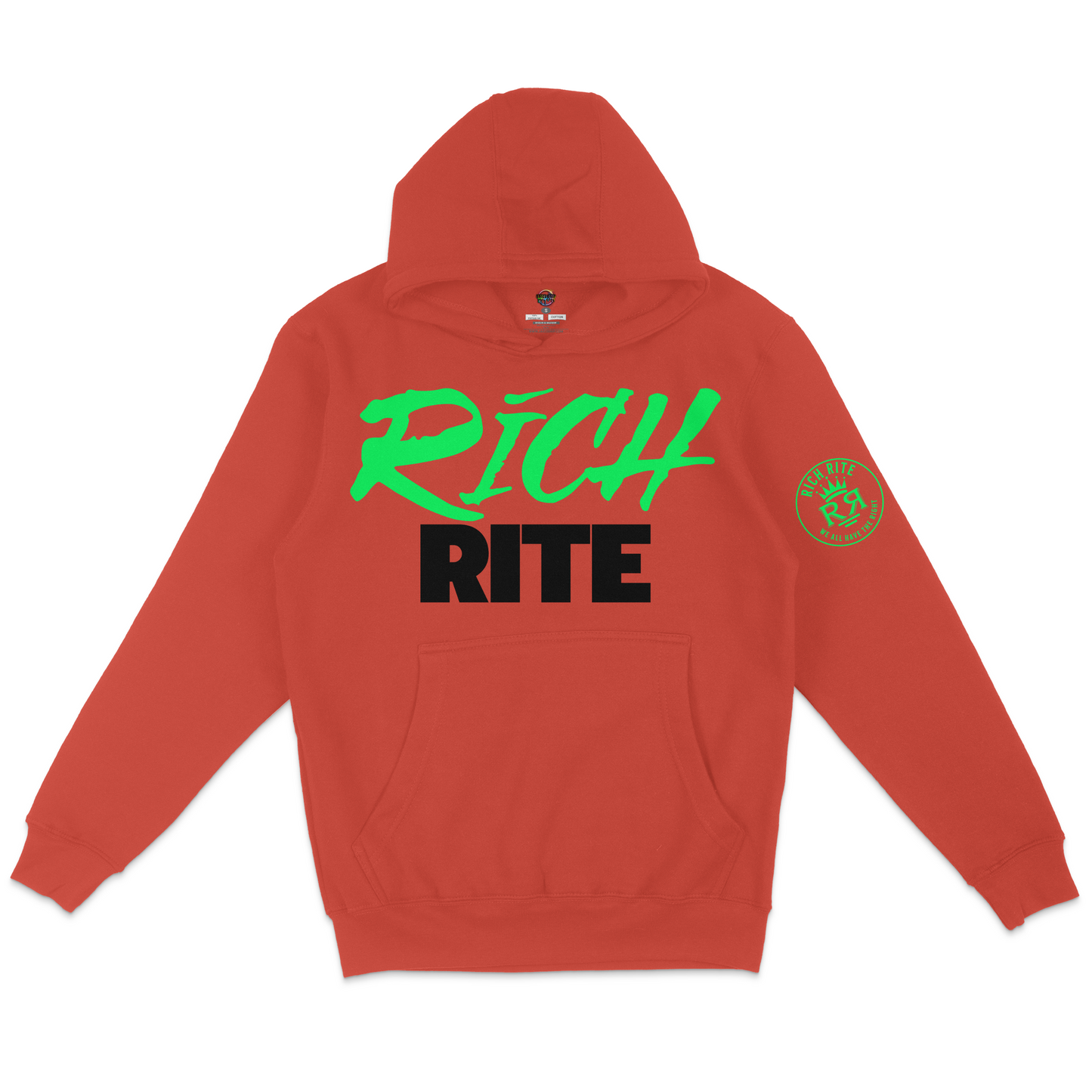 Rich Rite Lime Logo Unisex Hoodie