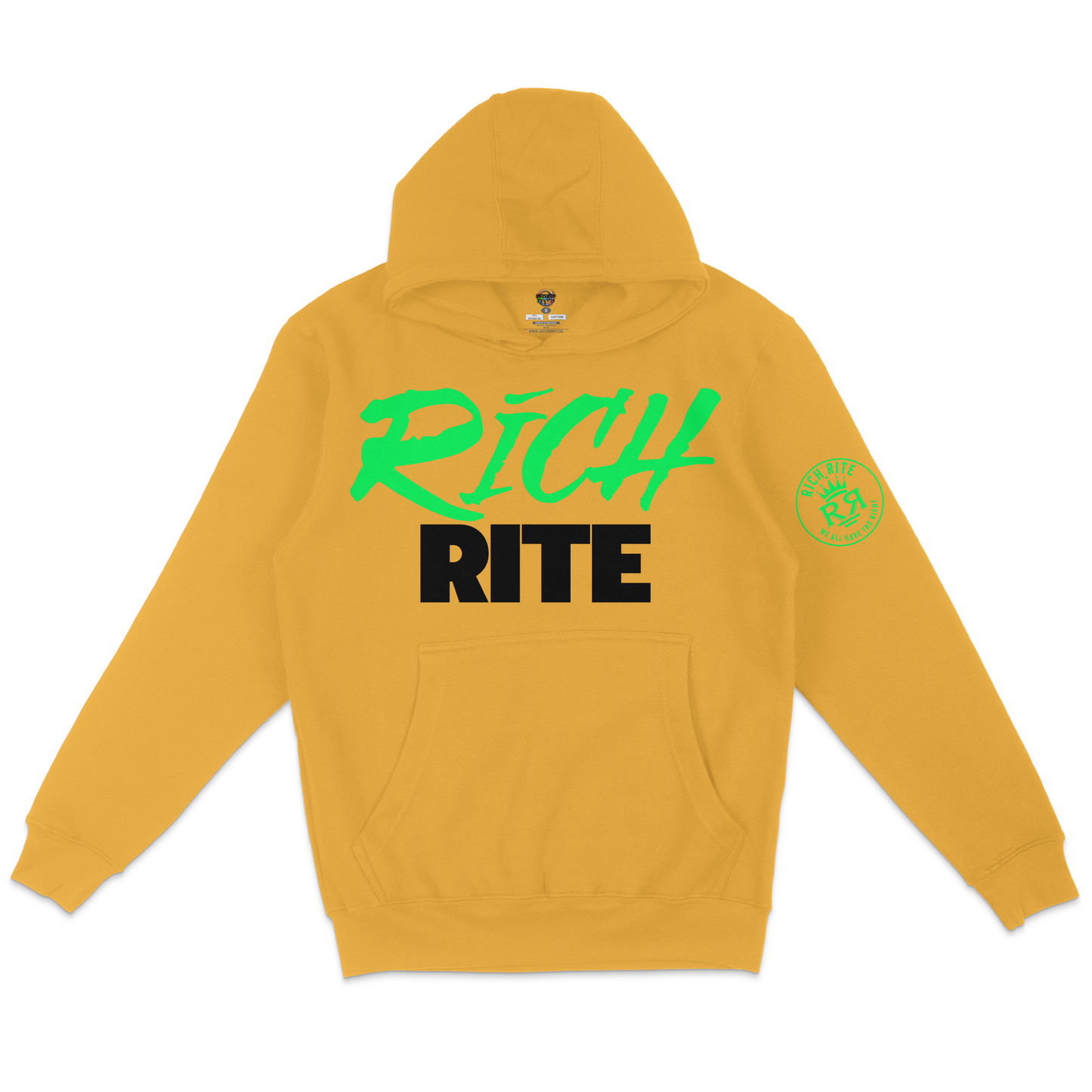 Rich Rite Lime Logo Unisex Hoodie