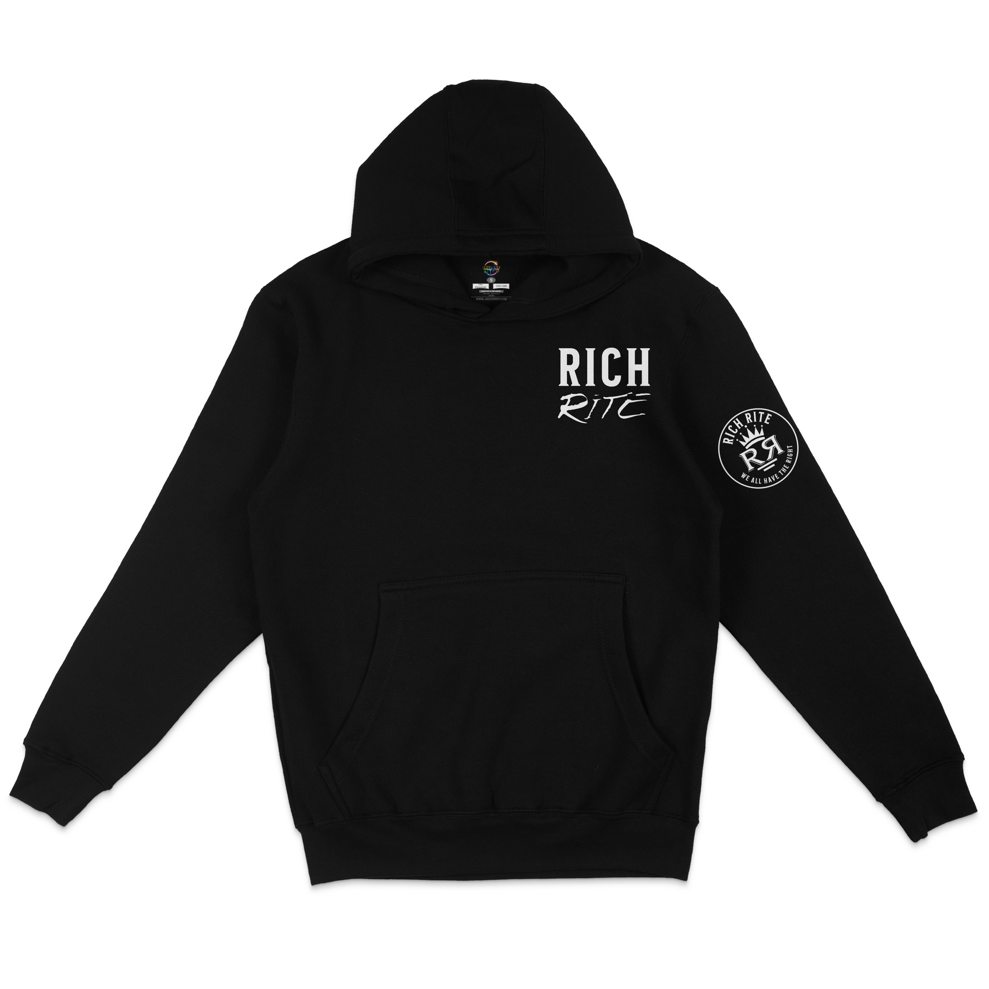 Rich Rite Logo Front and Back Unisex Hoodie