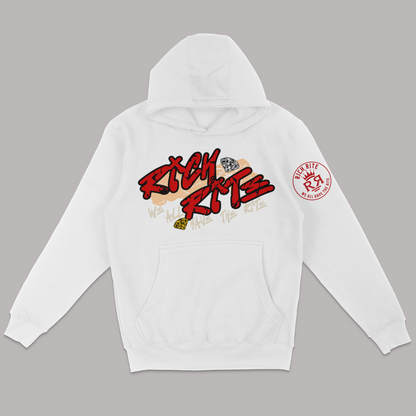 Rich Rite Graphic Front and Back Unisex Hoodie
