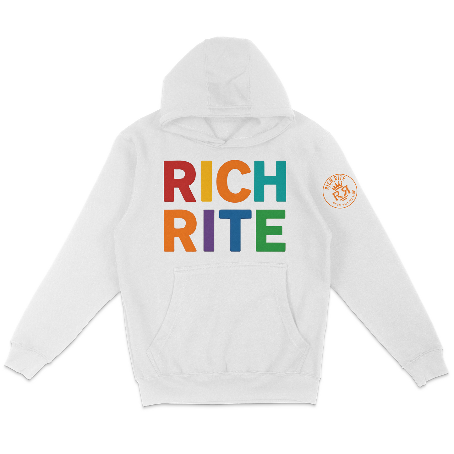 Rich Rite Colorful Logo Unisex Hoodie