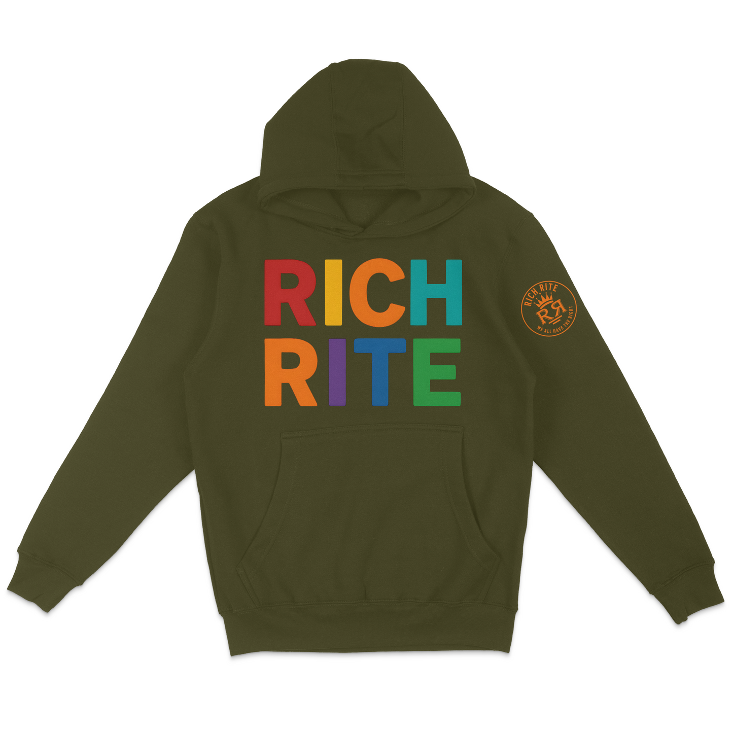Rich Rite Colorful Logo Unisex Hoodie