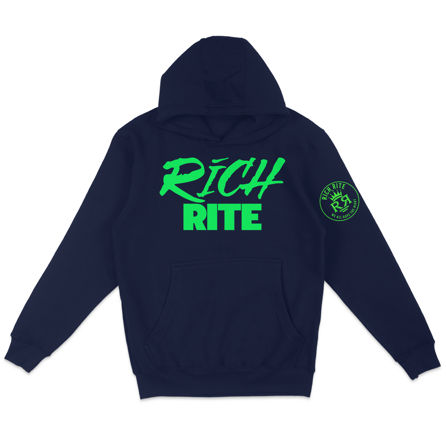 Lime Rich Rite Unisex Hoodie