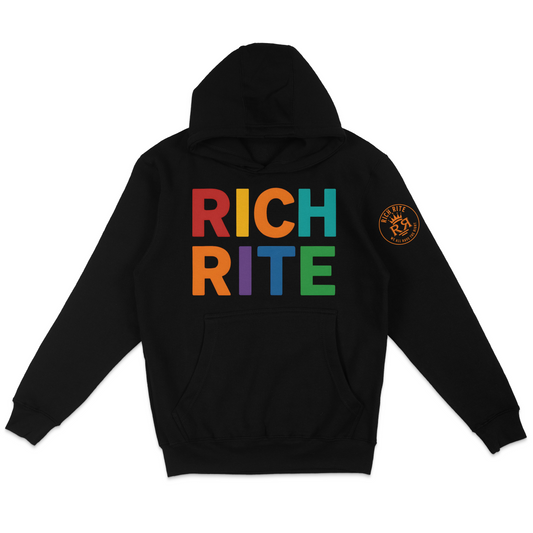 Rich Rite Colorful Logo Unisex Hoodie