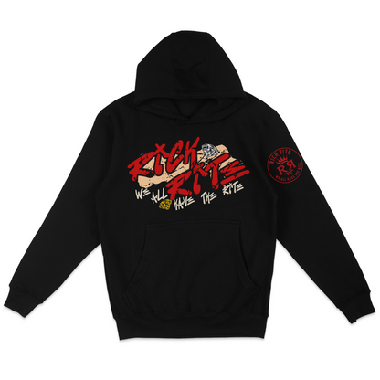 Rich Rite Graphic Front and Back Unisex Hoodie
