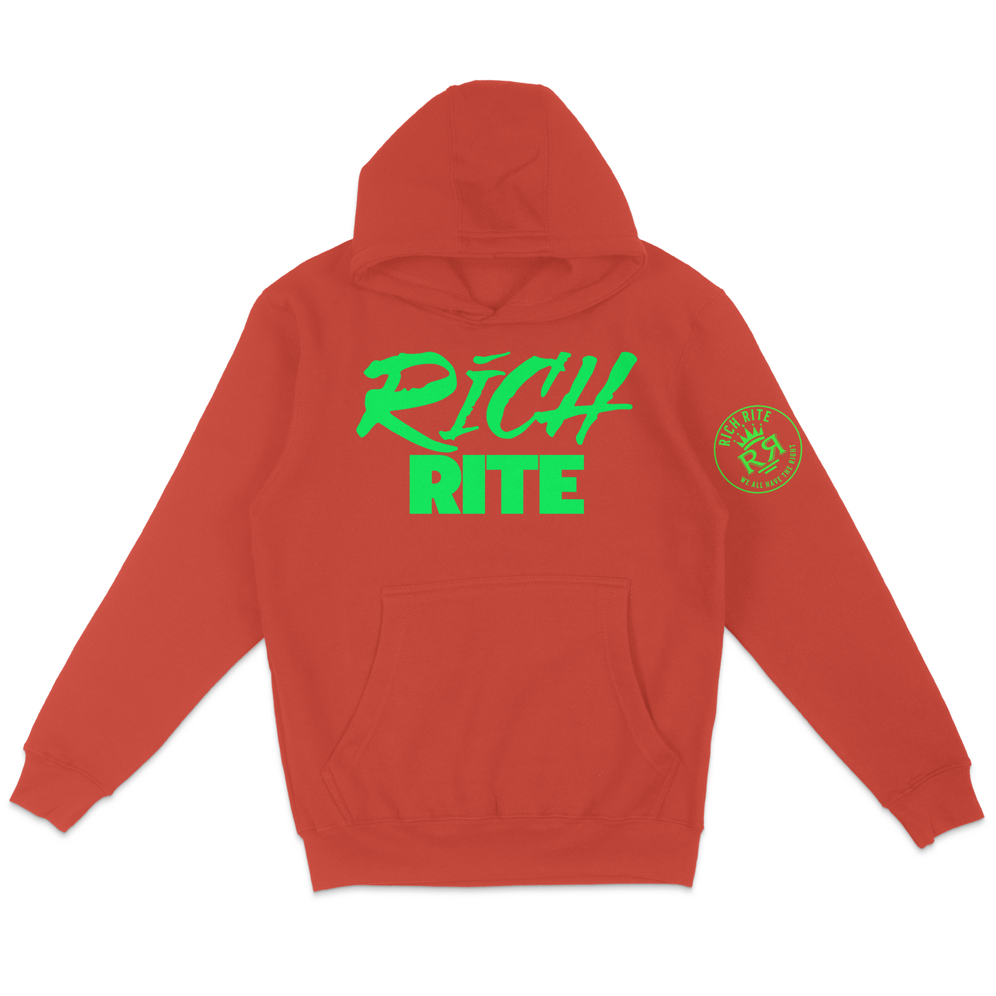 Lime Rich Rite Unisex Hoodie