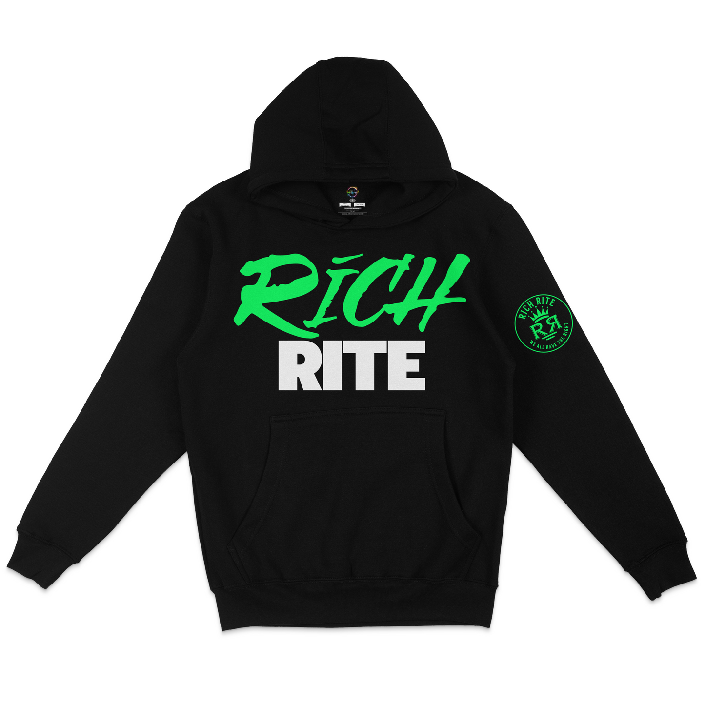 Rich Rite Lime Logo Unisex Hoodie