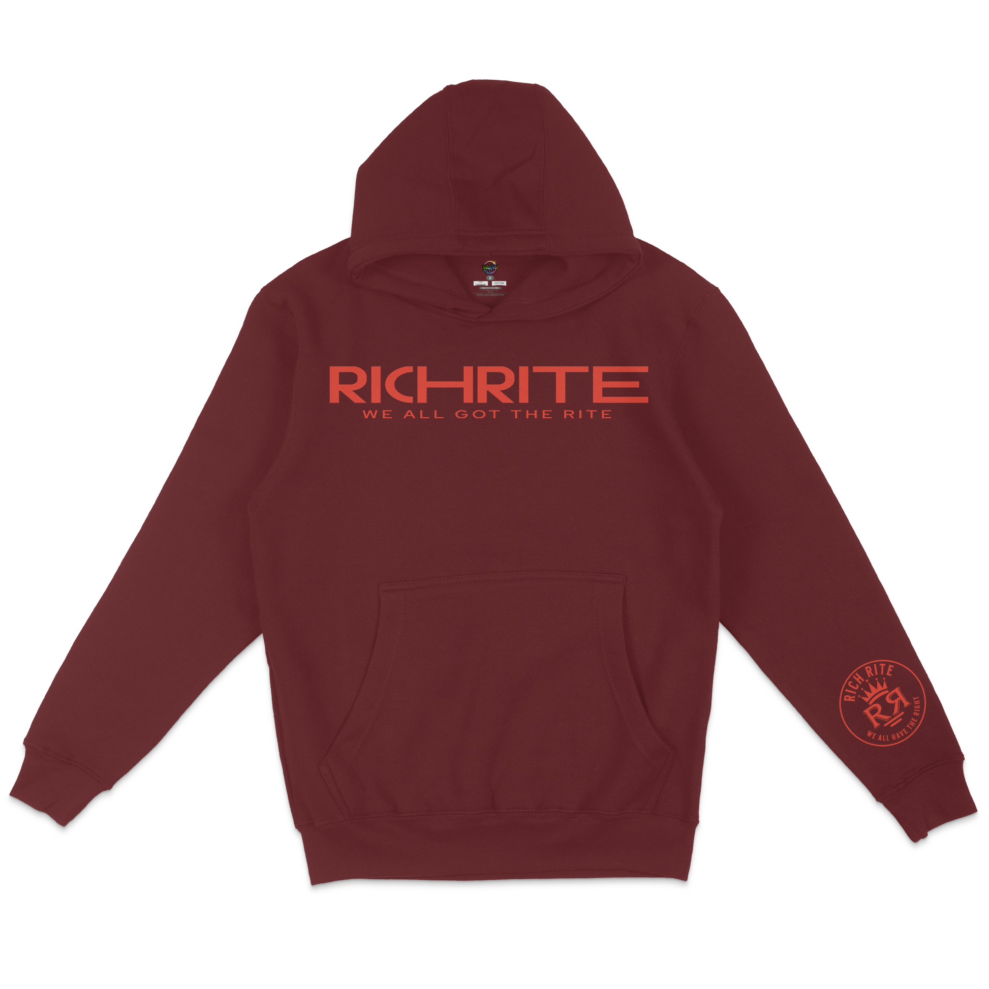 Rich Rite Fancy Logo Unisex Hoodie
