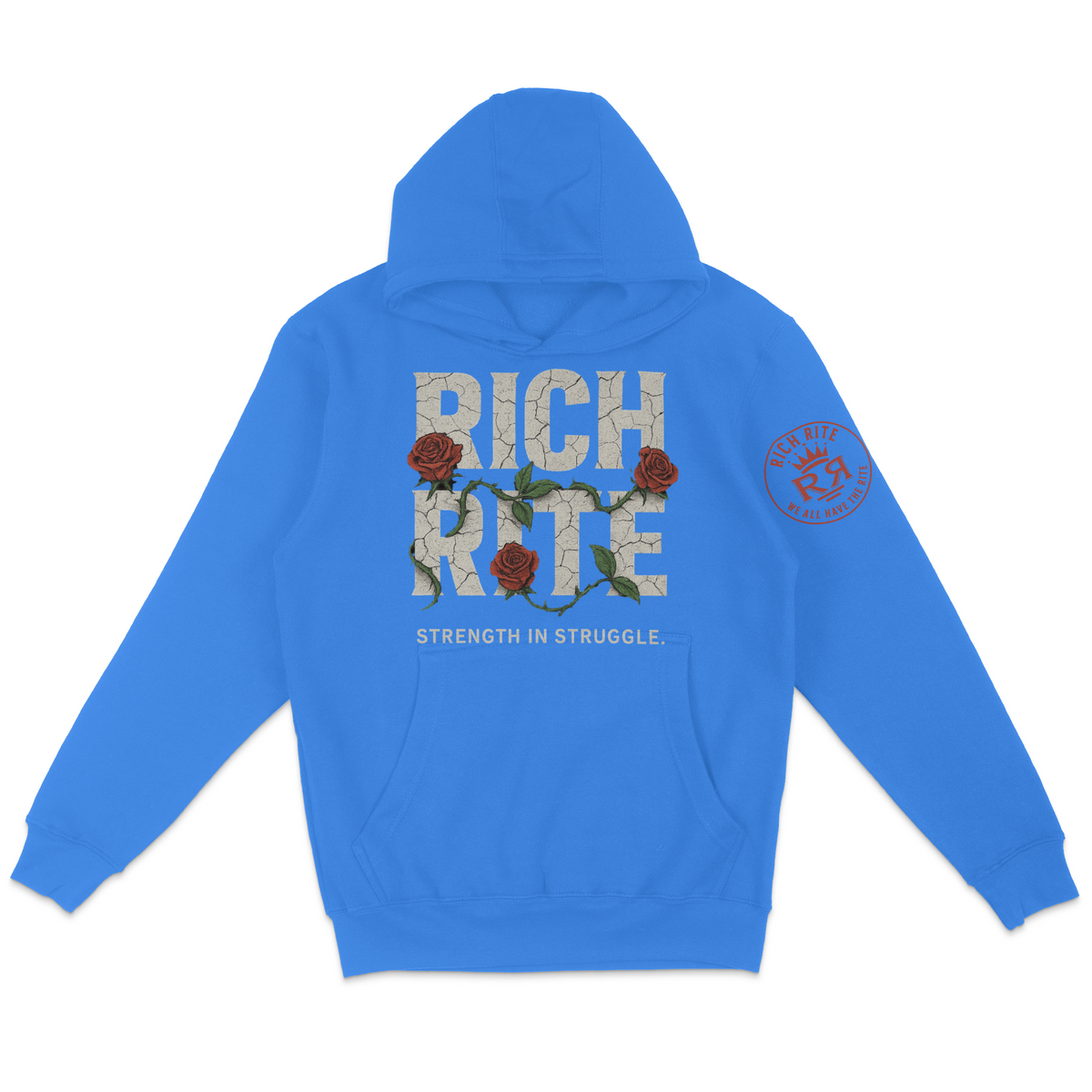 Rich Rite Rose Graphic Unisex Hoodie