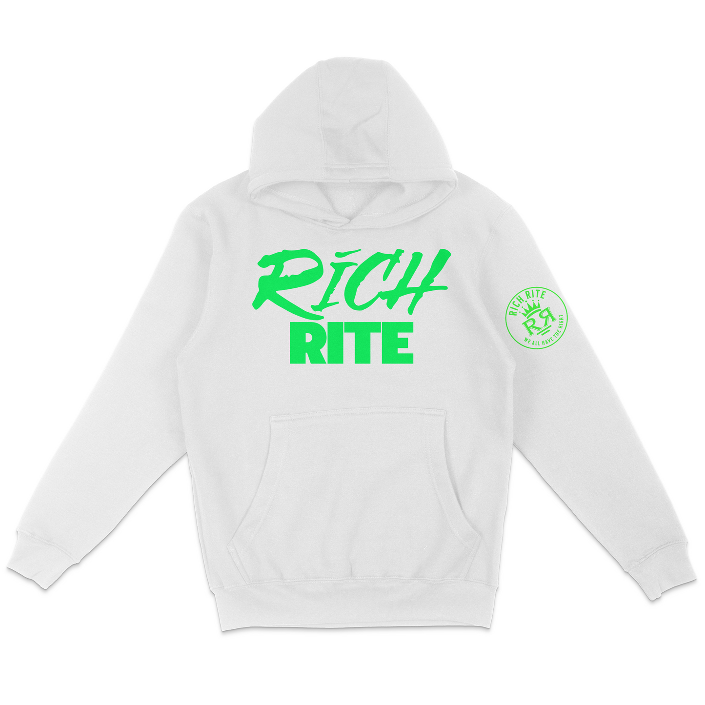 Lime Rich Rite Unisex Hoodie
