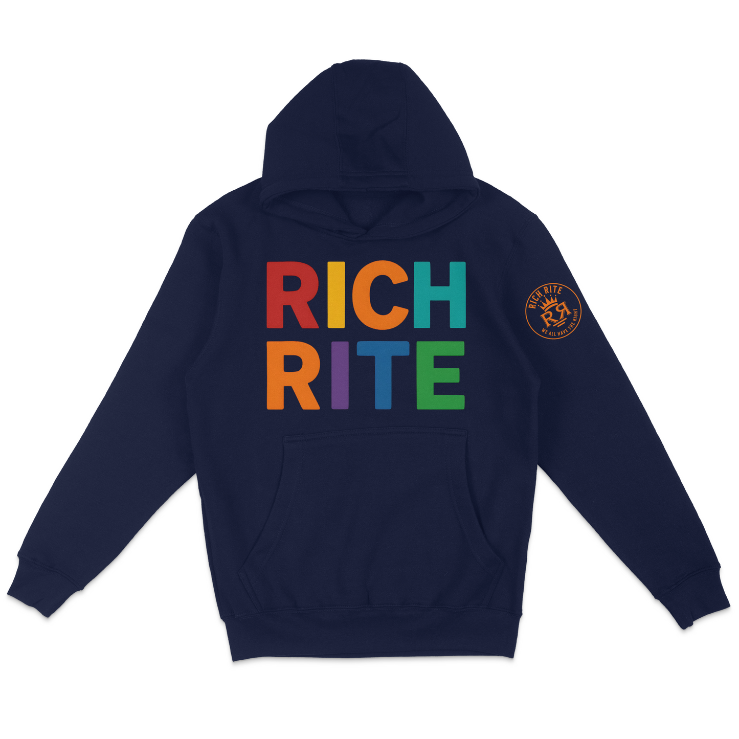 Rich Rite Colorful Logo Unisex Hoodie