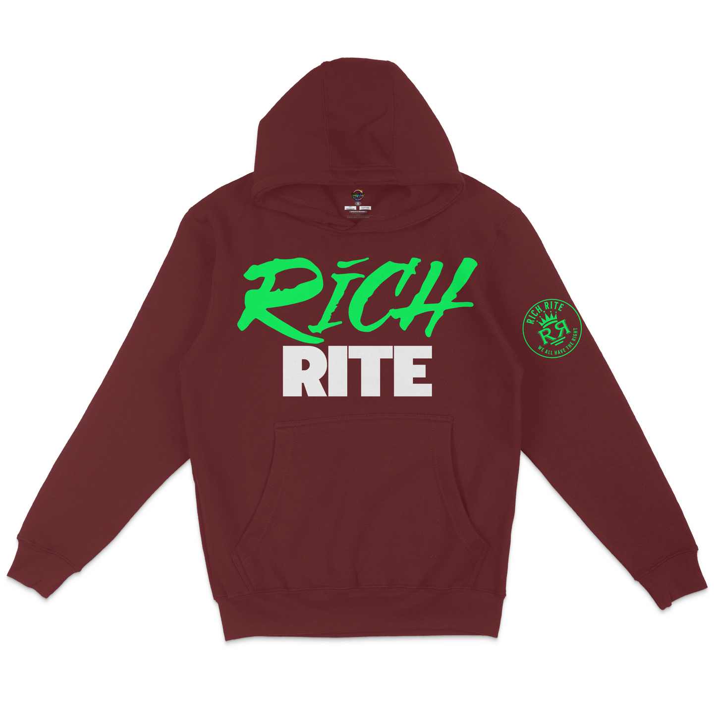 Rich Rite Lime Logo Unisex Hoodie