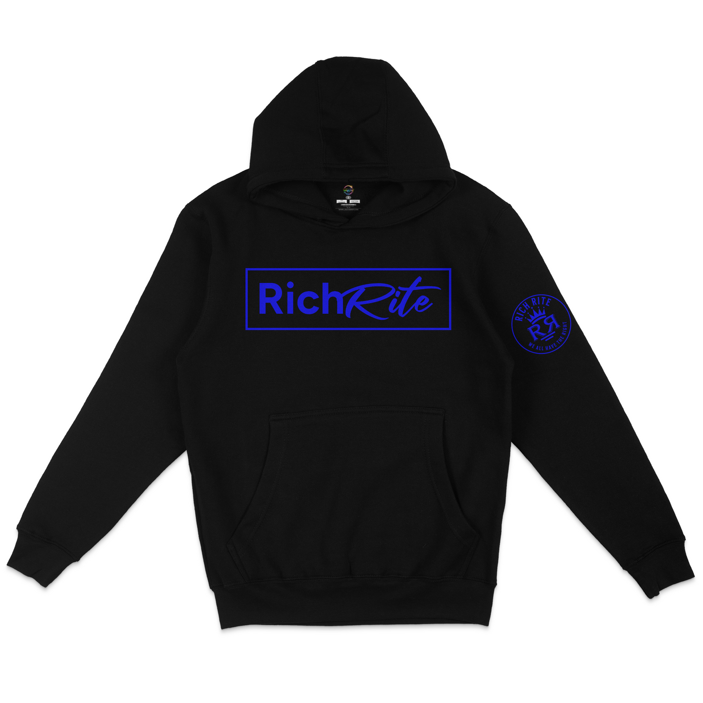 Rich Rite Blue Logo Unisex Hoodie