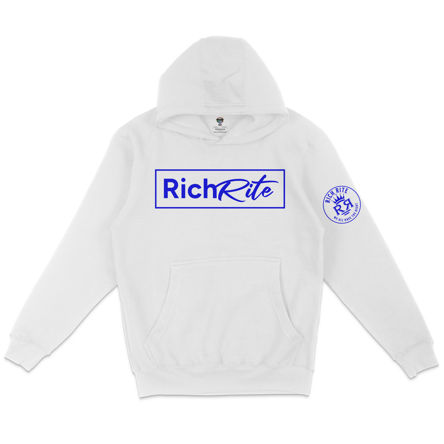 Rich Rite Blue Logo Unisex Hoodie