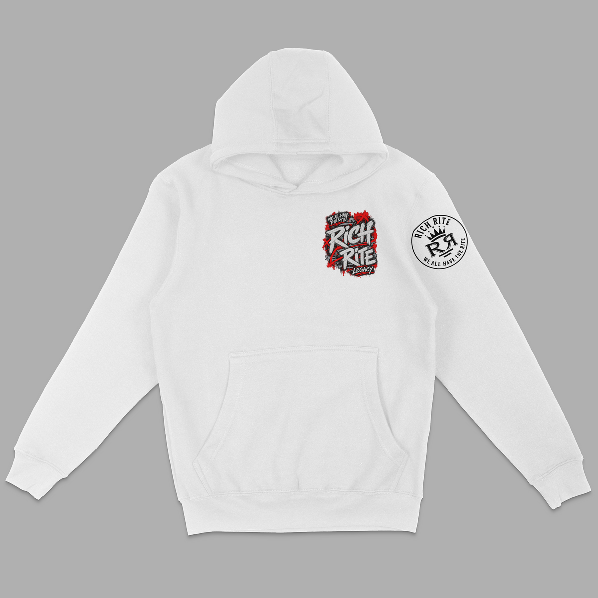 Rich Rite Front and Back Unisex Hoodie