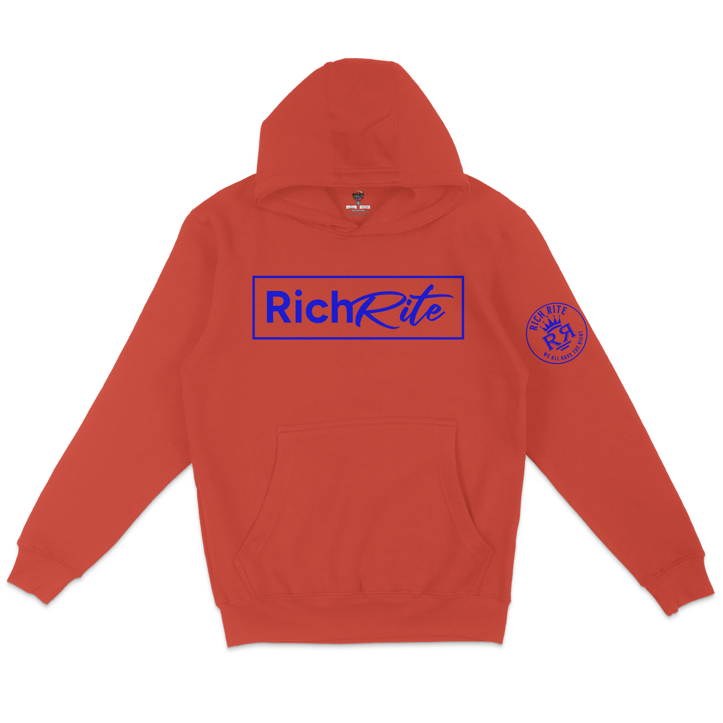 Rich Rite Blue Logo Unisex Hoodie
