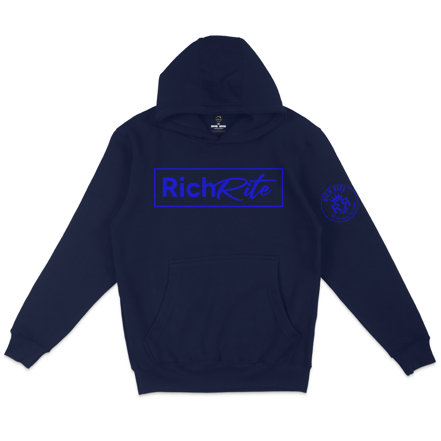 Rich Rite Blue Logo Unisex Hoodie