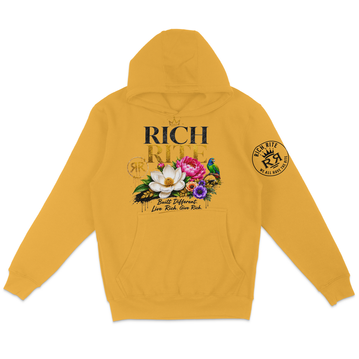 Rich Rite Flowers Unisex Hoodie