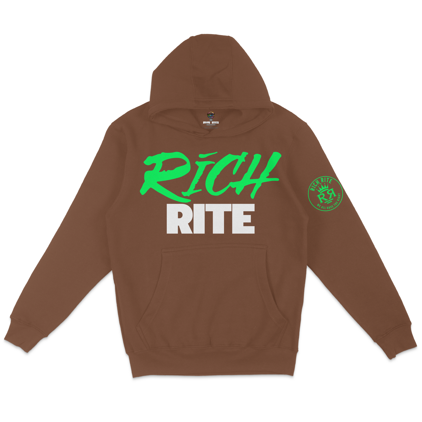 Rich Rite Lime Logo Unisex Hoodie