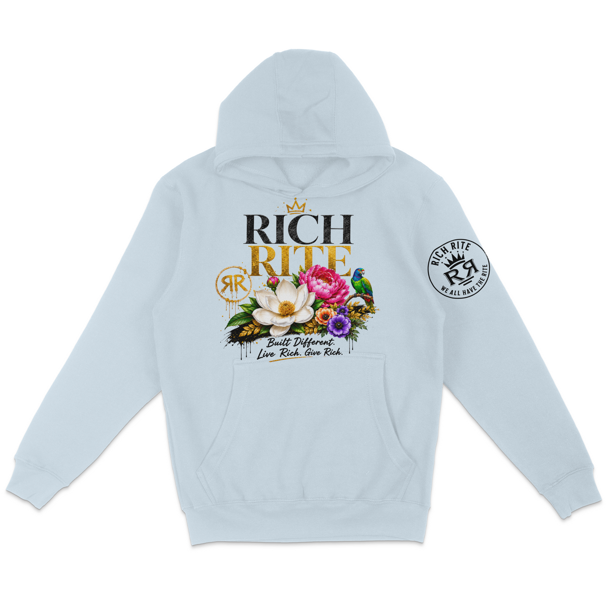 Rich Rite Flowers Unisex Hoodie