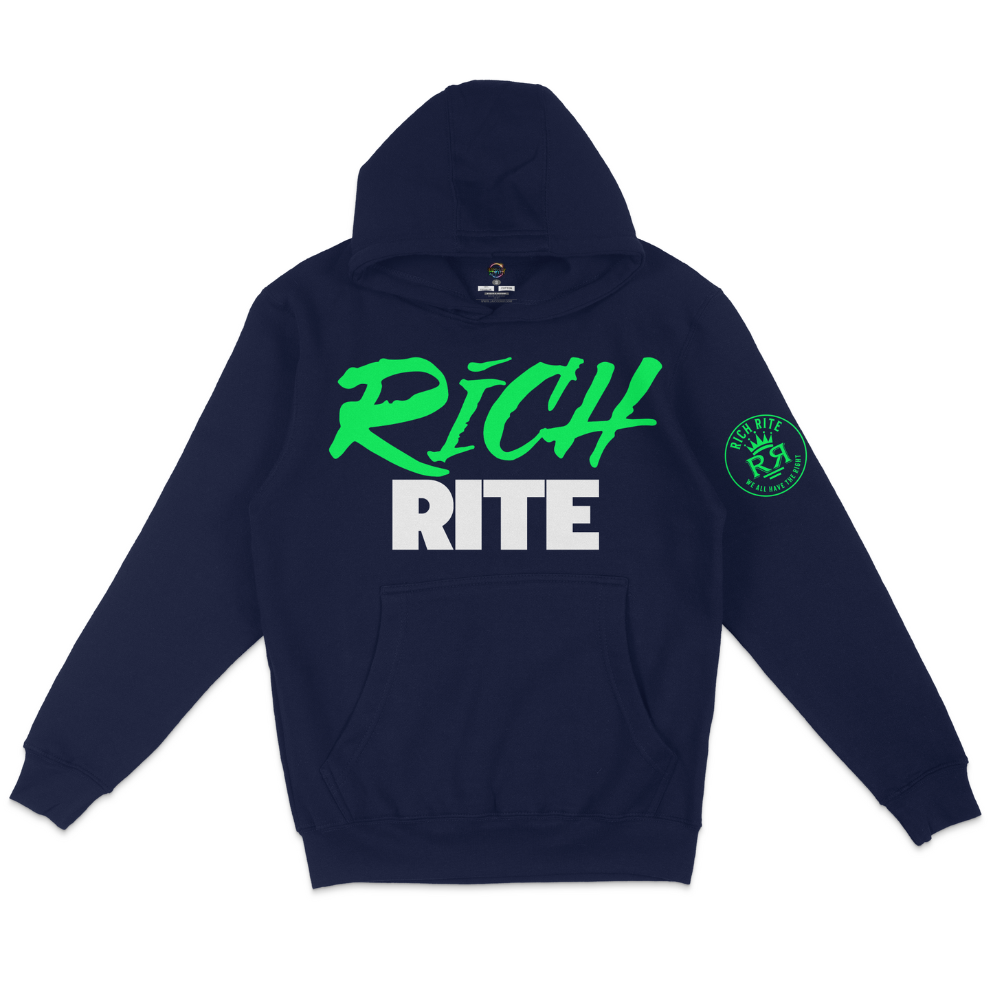 Rich Rite Lime Logo Unisex Hoodie