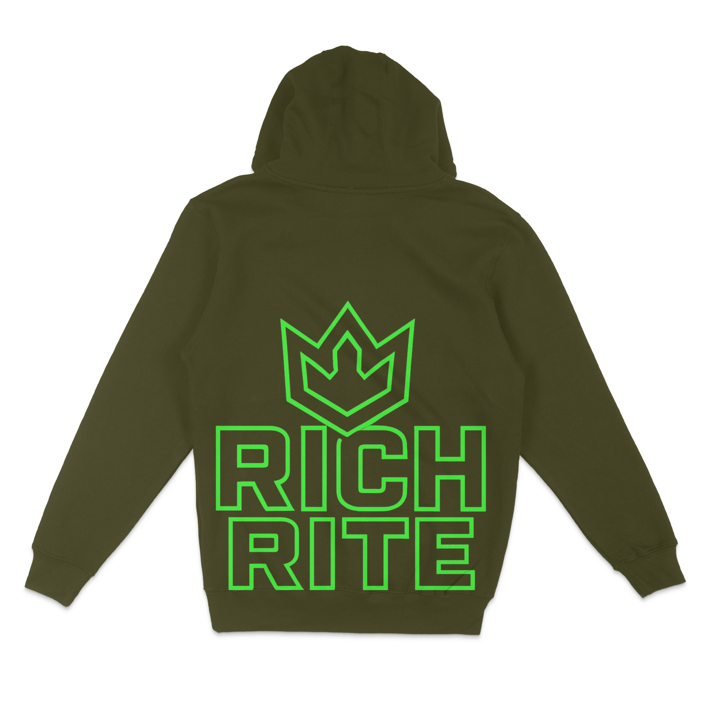 Rich Rite Crown Front and Back Unisex Hoodie